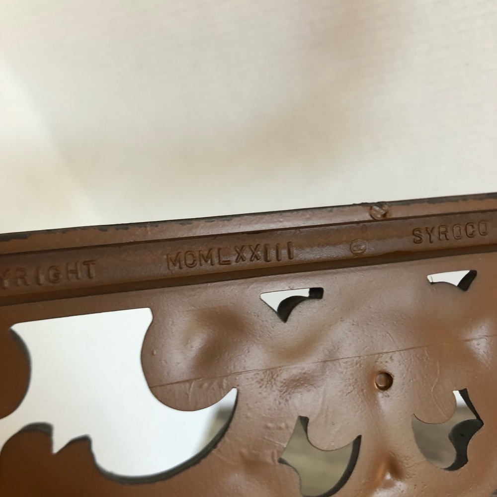1971 Syroco Decorative Spoon Rack - Picture 9 of 15